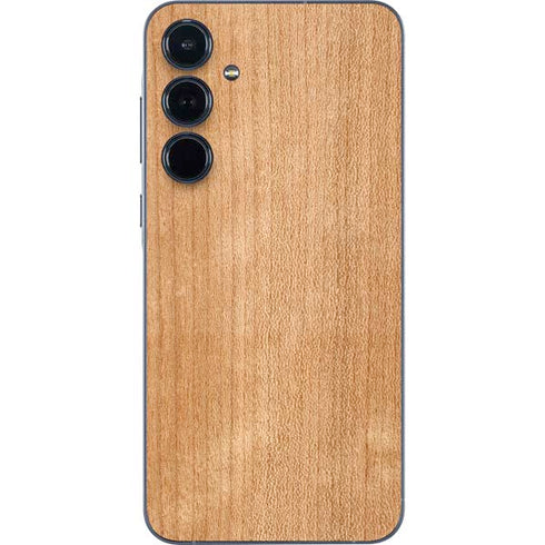 Natural Wood Galaxy A55 5G Skin